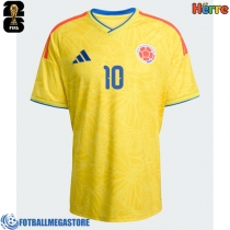 Fotballdrakt Herre Colombia James Rodriguez #10 Hjemmedrakt VM 2026 Kortermet